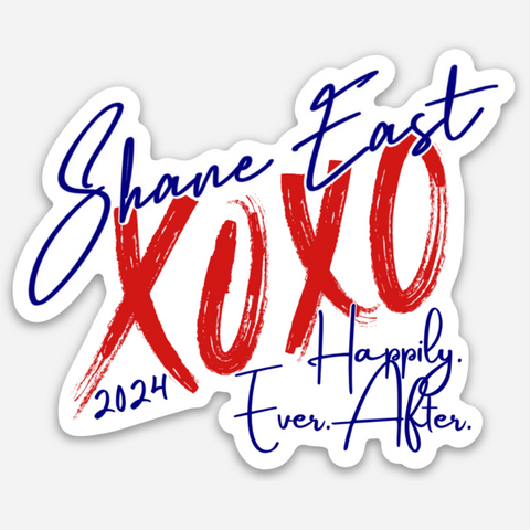 SHANE EAST New XOXO/HEA Logo Sticker