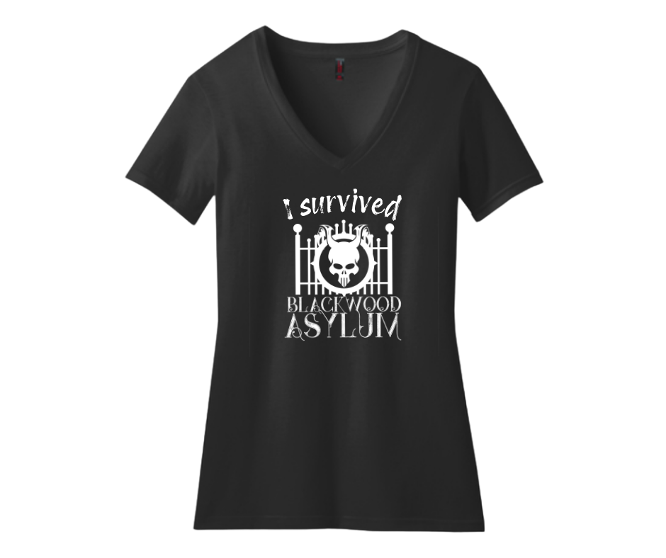 "I Survived Blackwood Asylum" Tee