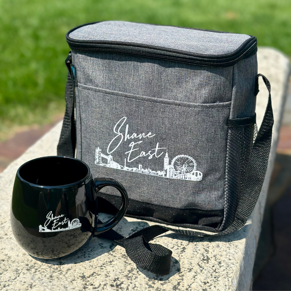 Shane East Lunch Cooler with London Skyline Logo