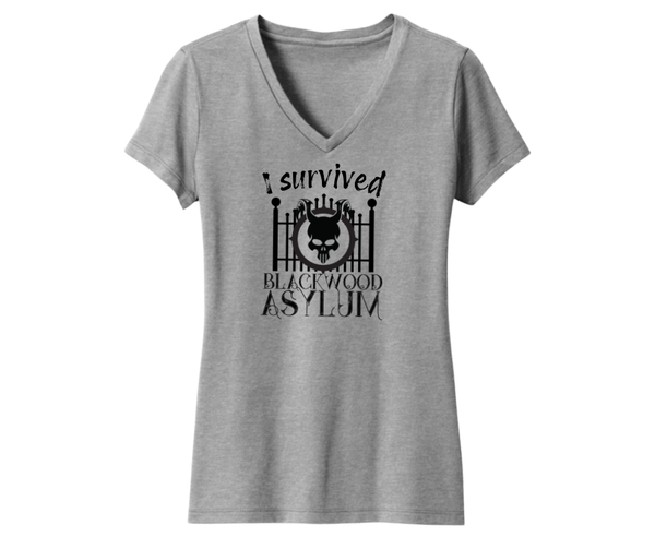 "I Survived Blackwood Asylum" Tee