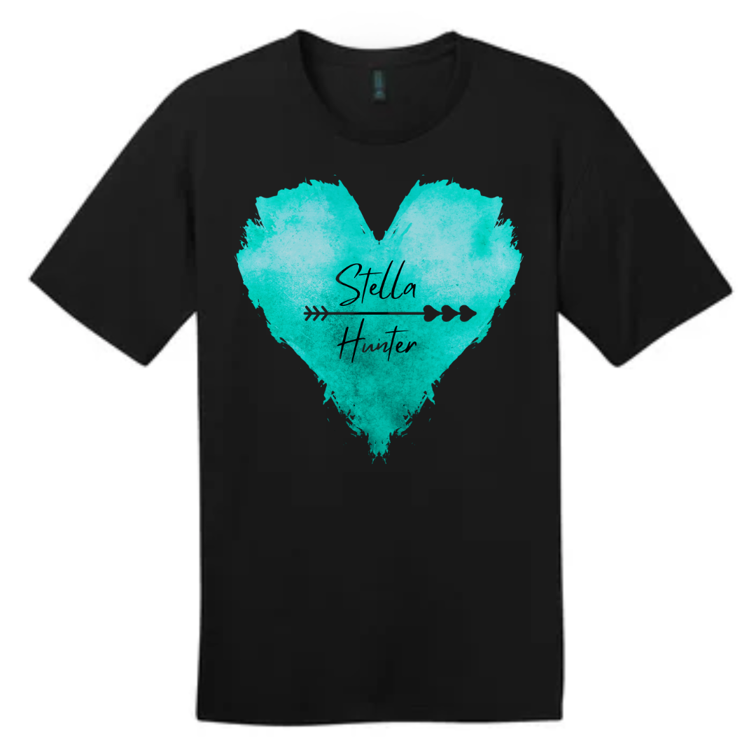 Stella Hunter Heart Logo Tee Shirt