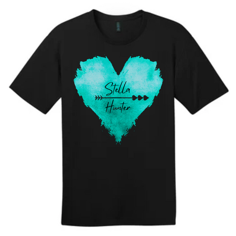 Stella Hunter Heart Logo Tee Shirt
