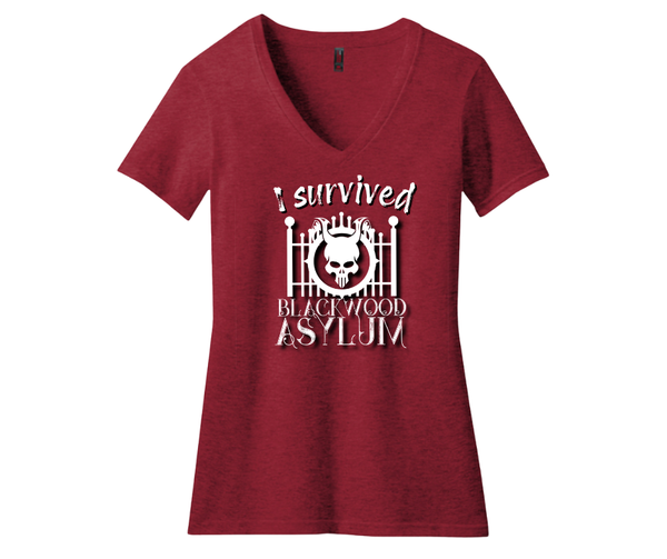 "I Survived Blackwood Asylum" Tee