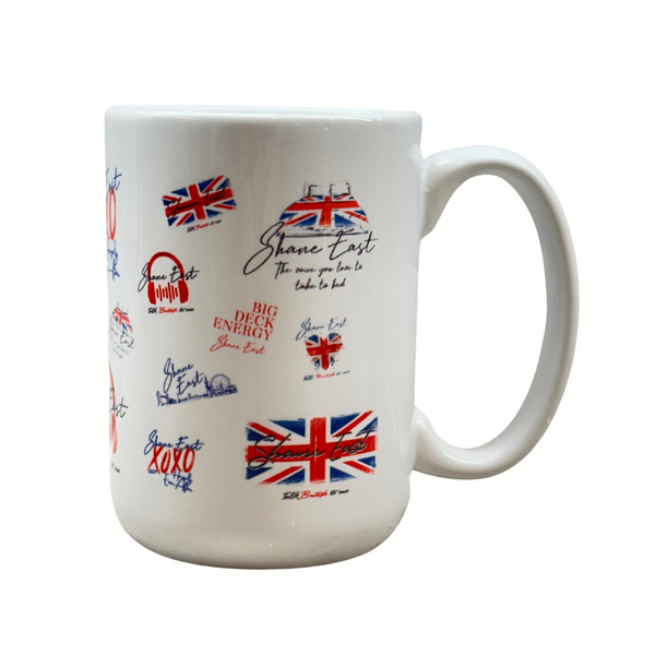 SHANE EAST 15 oz. Mug with Composite Logo Design