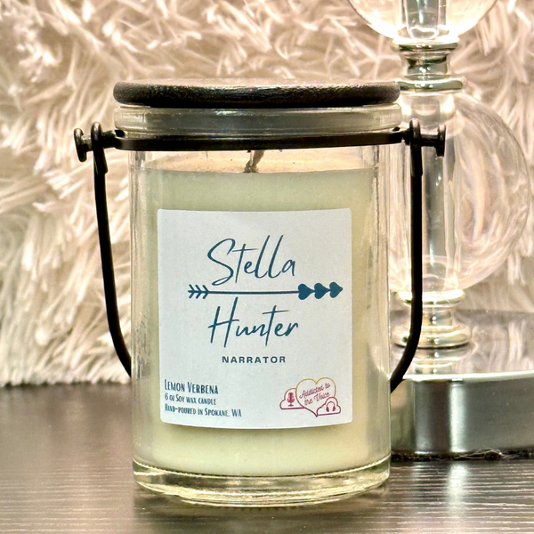 STELLA HUNTER 6 oz. Custom Candle - LEMON VERBENA