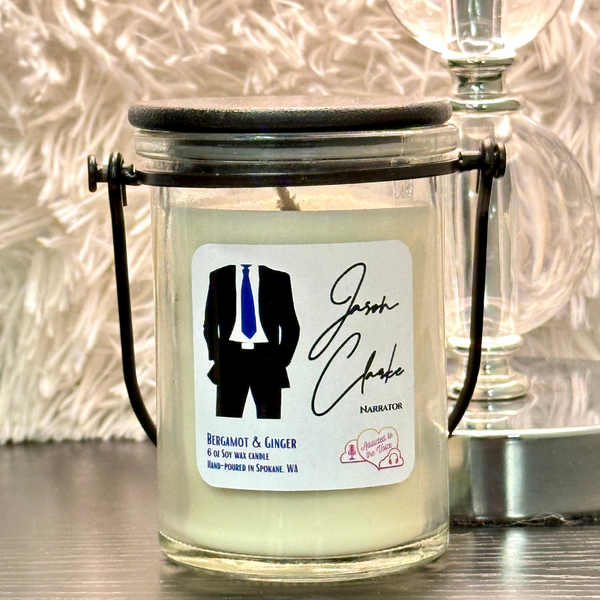 JASON CLARKE 6 oz. Custom Candle - BERGAMOT & GINGER