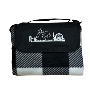 LIMITED EDITION Shane East Picnic Blanket with London Skyline Logo