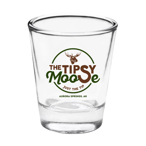 The Tipsy Moose Shot Glass