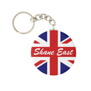 Shane East Union Jack Keychain