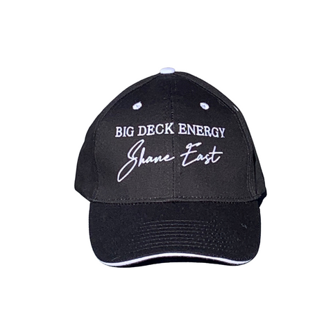 Shane East Big Deck Energy Black Baseball Cap
