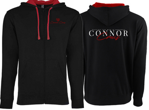 Connor Crais Swag Pack - Full Zip Hoodie, LIMITED EDITION Travel Bag, Logo Sticker