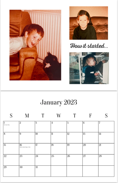 LIMITED EDITION Shane East Photo Calendar 2023